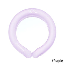 Load image into Gallery viewer, Summer Icy Cooling Neck Tube Cool Freeze Neck Cooler Band Reusable Outdoor Sports Cycling Cold Collar Ice Cushion Neck Collar
