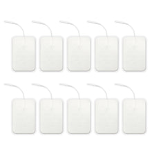 Load image into Gallery viewer, 10Pcs 6*9cm Non-woven Fabric Reusable Self Adhesive Electrode Pads Conductive Gel Pad Body Physiotherapy Massage Electrodes
