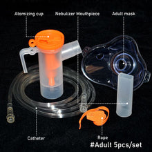 Load image into Gallery viewer, Children Adult Atomizing Masks Single-use Air Atomizer Atomizing Cup Tube Mask for Compressed Atomizer Atomizing Cup Health Care
