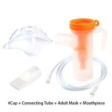 Load image into Gallery viewer, Disposable Infant and Child Atomizing Mask Adjustable Adult Mouthpiece Atomizing Inhalation Tube Health Care Accessories
