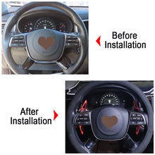 Load image into Gallery viewer, 2Pcs Shift Paddles Car Steering Wheel Extension Shifter Sticker For Kia K5 K3 2020 - 2022

