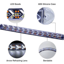 Load image into Gallery viewer, 2Pcs 25cm 9LED Car Daytime Front Running Light DRL Dynamic Turn Signal Bumper Waterproof Driving Lamp Daylights
