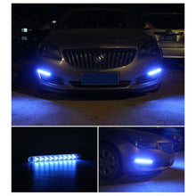 Load image into Gallery viewer, 2Pcs 32cm 12LED Car Daytime Front Running Light DRL Dynamic Turn Signal Bumper Waterproof Driving Lamp Daylights
