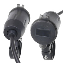 Load image into Gallery viewer, Motorcycle Dual QC 3.0 USB Charger Waterproof Fast Power Adapter Charge Voltmeter with Switch Motorcross
