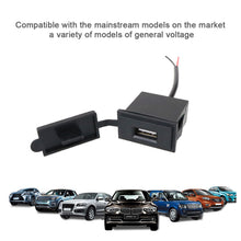 Load image into Gallery viewer, USB Car RV Charger Socket For Motorcycle Auto Truck ATV Boat Bus Waterproof Power Adapter Outlet 2.4A 12V
