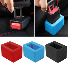 Load image into Gallery viewer, Universal Car Seat Belt Buckle Holder Auto Safety Belt Buckle Holder Silicon Buckle Protective Cover
