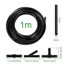 Load image into Gallery viewer, Automotiv 1M Car Wiper Blade Pipe Windshield Wiper Tube T/Y/I Type Splitter Windshield Washer Hose Connector Windshield Jet
