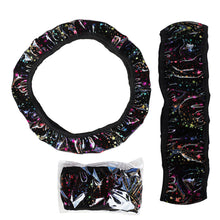 Load image into Gallery viewer, Universal 37-38cm Car Steering Wheel Cover Steering Wheel Protector Case Colorful Stars for Women Girls Auto Styling Accessories
