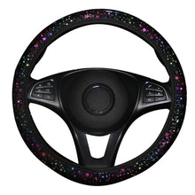 Load image into Gallery viewer, Universal 37-38cm Car Steering Wheel Cover Steering Wheel Protector Case Colorful Stars for Women Girls Auto Styling Accessories
