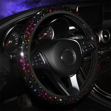 Load image into Gallery viewer, Universal 37-38cm Car Steering Wheel Cover Steering Wheel Protector Case Colorful Stars for Women Girls Auto Styling Accessories
