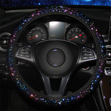 Load image into Gallery viewer, Universal 37-38cm Car Steering Wheel Cover Steering Wheel Protector Case Colorful Stars for Women Girls Auto Styling Accessories
