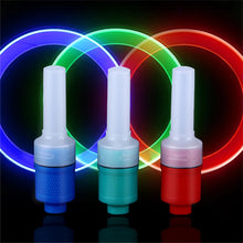 Load image into Gallery viewer, Bicycle Motorcycle LED Light Neon Bike Spoke Light Waterproof Car Wheel Spoke Light Tire Valve Dust Cap Lamp Cycling Accessories
