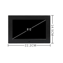 Load image into Gallery viewer, 8 Inch Digital Photo Frame DPF-8004 HD Photo Video Playback Advertising Machine LED Electronic Gift Album
