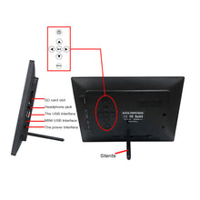 Load image into Gallery viewer, 8 Inch Digital Photo Frame DPF-8004 HD Photo Video Playback Advertising Machine LED Electronic Gift Album
