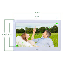 Load image into Gallery viewer, 8 Inch Digital Electronic Clock DDC-8001 Photo Frame Intelligent Electronic Alarm Clock Calendar Elderly Medicine Reminder Automatically Adjust Brightness
