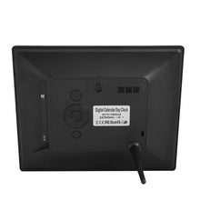Load image into Gallery viewer, 8 Inch Digital Electronic Clock DDC-8010 Photo Frame Intelligent Electronic Alarm Clock Calendar Elderly Medicine Reminder Automatically Adjust Brightness
