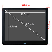 Load image into Gallery viewer, 8.7 Inch Digital Electronic Clock DDC-8006 Photo Frame Intelligent Electronic Alarm Clock Calendar Elderly Medicine Reminder Automatically Adjust Brightness
