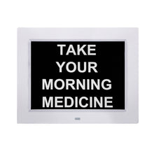 Load image into Gallery viewer, 10 Inch Digital Electronic Clock DDC-1010 Photo Frame Intelligent Electronic Alarm Clock Calendar Elderly Medicine Reminder Automatically Adjust Brightness
