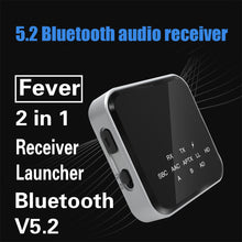 Load image into Gallery viewer, Aptx HD LL Adaptive Bluetooth Receiver Transmitter BT 5.2 RCA 3.5mm Jack AUX Wireless Audio Adapter Handsfree Call For TV Car PC
