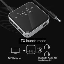 Load image into Gallery viewer, Aptx HD LL Adaptive Bluetooth Receiver Transmitter BT 5.2 RCA 3.5mm Jack AUX Wireless Audio Adapter Handsfree Call For TV Car PC
