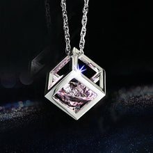 Load image into Gallery viewer, Car Rear View Mirror Decoration Pendant Crystals Cube Car Charms Automobile Ornaments Hanging Interior Suspension
