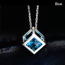 Load image into Gallery viewer, Car Rear View Mirror Decoration Pendant Crystals Cube Car Charms Automobile Ornaments Hanging Interior Suspension
