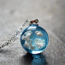 Load image into Gallery viewer, Car Interior Rearview Mirror Pendant Transparent Luminous Spherical Resin Healing System Decoration Ornament Accessories
