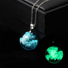 Load image into Gallery viewer, Car Interior Rearview Mirror Pendant Transparent Luminous Spherical Resin Healing System Decoration Ornament Accessories
