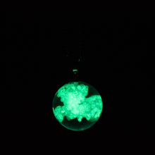 Load image into Gallery viewer, Car Interior Rearview Mirror Pendant Transparent Luminous Spherical Resin Healing System Decoration Ornament Accessories
