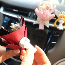 Load image into Gallery viewer, Creative Car Air Outlet Perfume Decoration Car Immortal Dried Bouquet Small Fresh Air Conditioning Mouth Fragrance Clip
