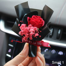 Load image into Gallery viewer, Creative Car Air Outlet Perfume Decoration Car Immortal Dried Bouquet Small Fresh Air Conditioning Mouth Fragrance Clip
