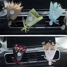 Load image into Gallery viewer, Car Perfume Air Vent Clip Mini Dried Flowers Bouquet Bouquet Eternal Flower Car Accessories Interior Ornament
