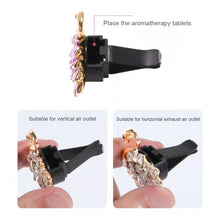Load image into Gallery viewer, Car Perfume Air Vent Clip Mini Dried Flowers Bouquet Bouquet Eternal Flower Car Accessories Interior Ornament
