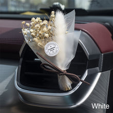 Load image into Gallery viewer, Car Perfume Air Vent Clip Mini Dried Flowers Bouquet Bouquet Eternal Flower Car Accessories Interior Ornament
