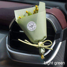 Load image into Gallery viewer, Car Perfume Air Vent Clip Mini Dried Flowers Bouquet Bouquet Eternal Flower Car Accessories Interior Ornament
