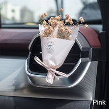 Load image into Gallery viewer, Car Perfume Air Vent Clip Mini Dried Flowers Bouquet Bouquet Eternal Flower Car Accessories Interior Ornament
