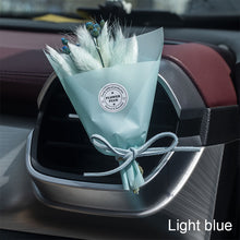 Load image into Gallery viewer, Car Perfume Air Vent Clip Mini Dried Flowers Bouquet Bouquet Eternal Flower Car Accessories Interior Ornament
