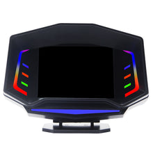 Load image into Gallery viewer, Car OBD2 Smart HUD Head Up Display With Ambient Light Slope Meter Air/Oil Temp Smart Gauge GPS Speed Driving Distance
