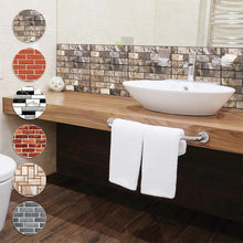 Load image into Gallery viewer, 3D PVC Sticker Covers Self Adhesive Tile Wall Sticker Home Decor For Kitchen Cupboard Bathroom Wallpaper Waterproof Wallpaper
