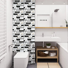 Load image into Gallery viewer, 3D PVC Sticker Covers Self Adhesive Tile Wall Sticker Home Decor For Kitchen Cupboard Bathroom Wallpaper Waterproof Wallpaper
