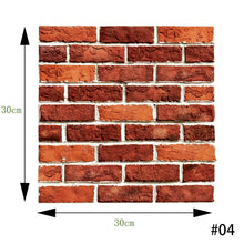 Load image into Gallery viewer, 3D PVC Sticker Covers Self Adhesive Tile Wall Sticker Home Decor For Kitchen Cupboard Bathroom Wallpaper Waterproof Wallpaper
