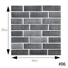 Load image into Gallery viewer, 3D PVC Sticker Covers Self Adhesive Tile Wall Sticker Home Decor For Kitchen Cupboard Bathroom Wallpaper Waterproof Wallpaper
