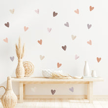 Load image into Gallery viewer, Boho Hearts Creative Wall Sticker For Children Baby Girls Boys Room Nursery Wall Art Decals Vinyl Mural Kids Bedroom Home Decor
