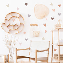 Load image into Gallery viewer, Boho Hearts Creative Wall Sticker For Children Baby Girls Boys Room Nursery Wall Art Decals Vinyl Mural Kids Bedroom Home Decor
