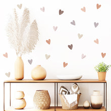 Load image into Gallery viewer, Boho Hearts Creative Wall Sticker For Children Baby Girls Boys Room Nursery Wall Art Decals Vinyl Mural Kids Bedroom Home Decor
