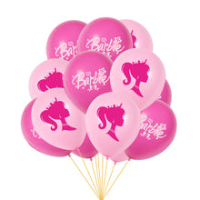 Load image into Gallery viewer, 12inch Princess Barbie Latex Balloon Kids Girls Happy Birthday Party Decoration Supplies Girls Party Needs Decor
