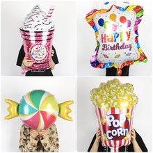 Load image into Gallery viewer, 1Pc Pink Candy Helium Balloon Wedding Decorations Lollipop Ball Mariage Happy Birthday Party Baby Shower Toys Christmas Supplies

