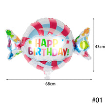 Load image into Gallery viewer, 1Pc Pink Candy Helium Balloon Wedding Decorations Lollipop Ball Mariage Happy Birthday Party Baby Shower Toys Christmas Supplies
