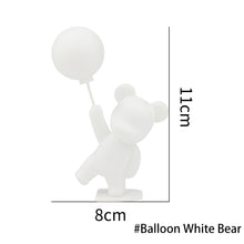 Load image into Gallery viewer, Love Bear Cake Topper Decoration INS Romantic Confession Bear Cute Violent Bear Birthday Backing Cake Decoration
