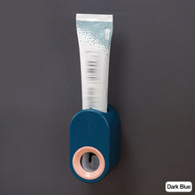 Load image into Gallery viewer, Automatic Toothpaste Dispenser Dust-Proof Toothpaste Holder Wall Mount without Punching Waterproof Toothpaste Squeezer Bathroom Accessories Set
